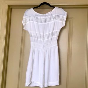 BCBGeneration Cotton White Dress